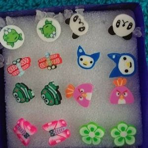 Children's Fun Earrings Bundle Gift